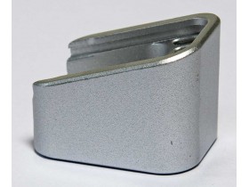 Aluminum Magazine Base Cover Silver